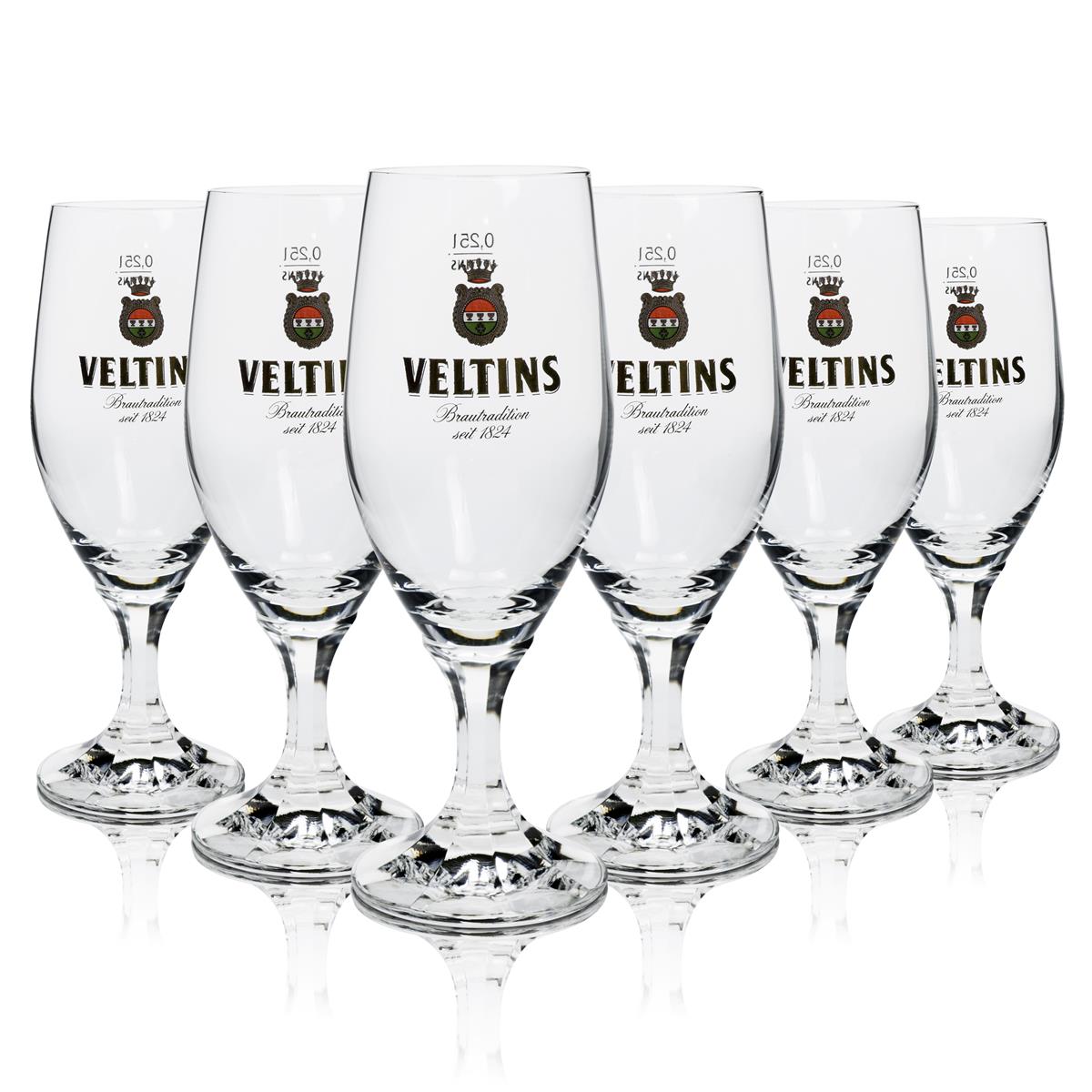 6x Veltins beer glass 0.25l cup Ritzenhoff – View 2