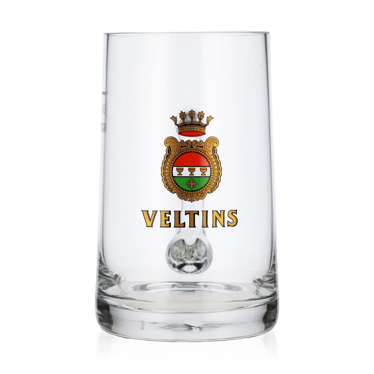 6 Veltins Beer Glasses, 0.3 L, Mug, Humpen, Logo Only, Beer Mug, Maßkrug, Seidel (Set of 6)