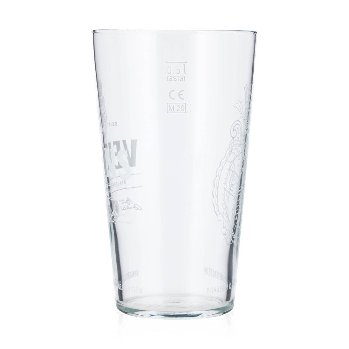 6 Veltins Beer Glasses, 0.5 L, with Horizontal Logo, Rastal Beer Glass (Set of 6) – View 4