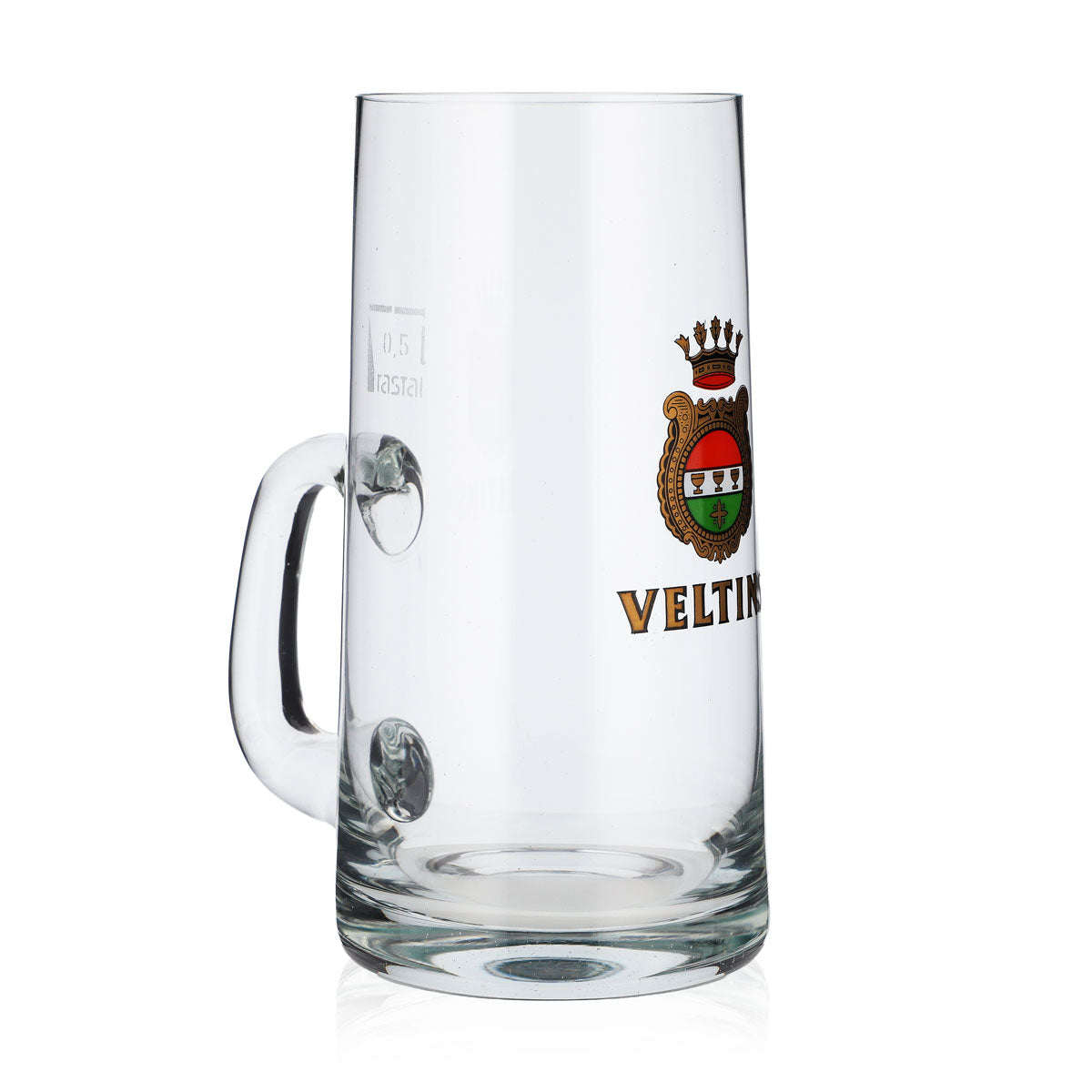 6 Veltins Beer Glasses, 0.5 L Mugs (Set of 6) – View 2