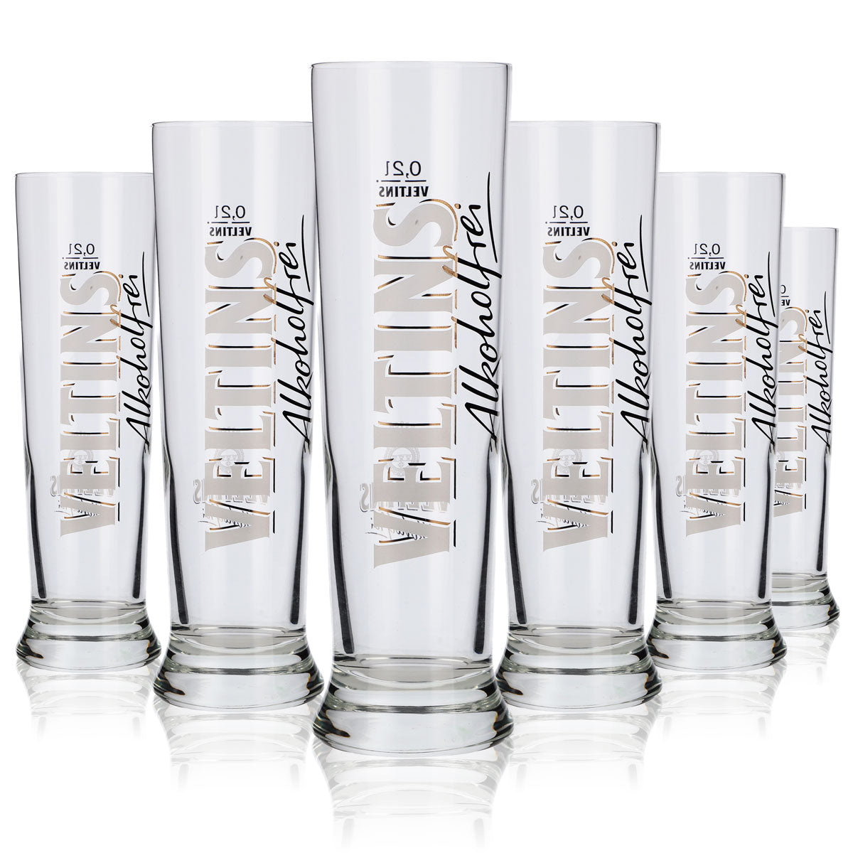 6x Veltins beer glass Beer glasses 0.2 l cup/trophy "non-alcoholic" Vancouver – View 7