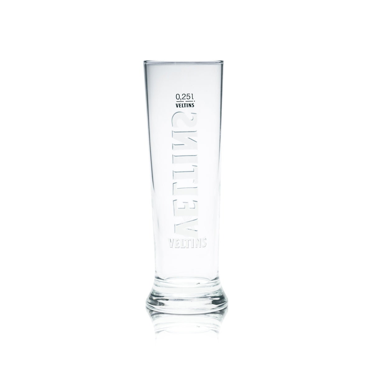 6x Veltins 0.25l beer glasses, trophy-shaped mug, oak design, catering version, pilsner, brewery – View 3