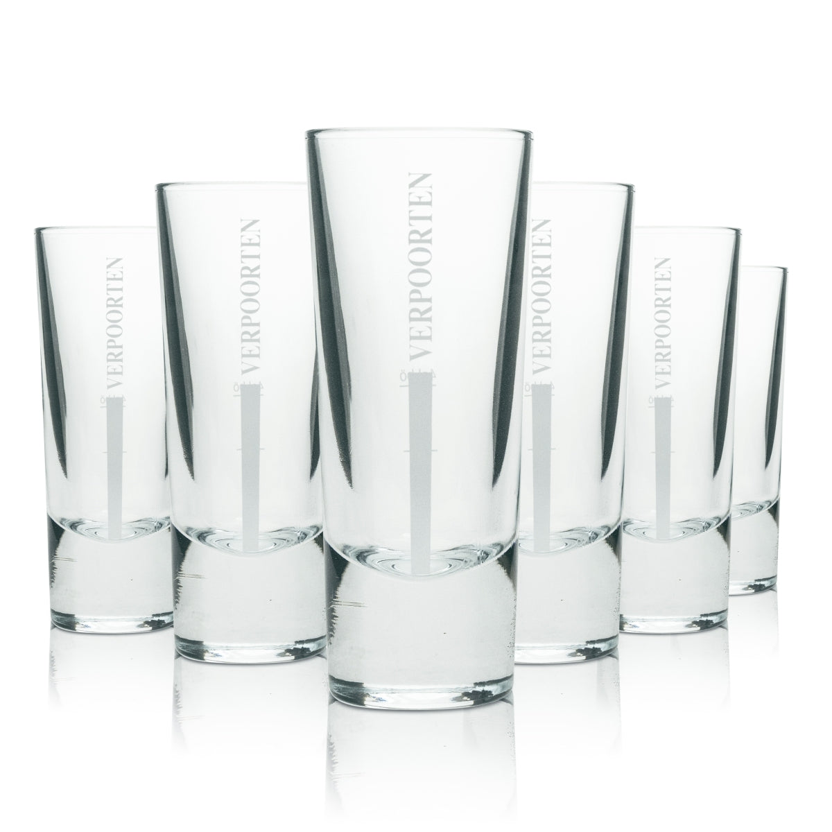 6x Verpoorten liqueur glass 4cl Rastal