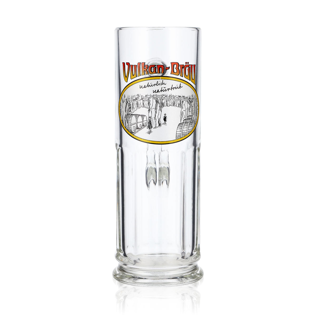 6x Vulkanbräu beer glasses, 0.2 l mug, beer stein, tankard, Maximilian – View 2