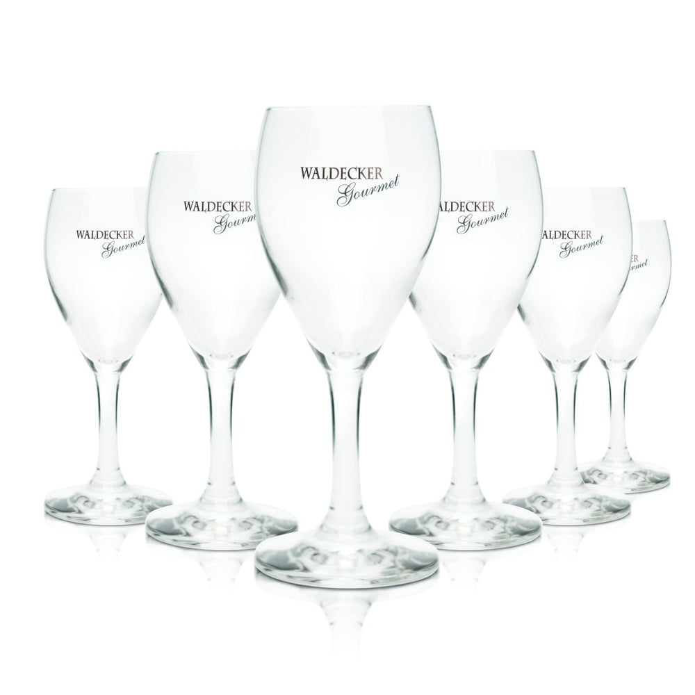 6x Waldecker water glass 0.17l gourmet mineral water goblets