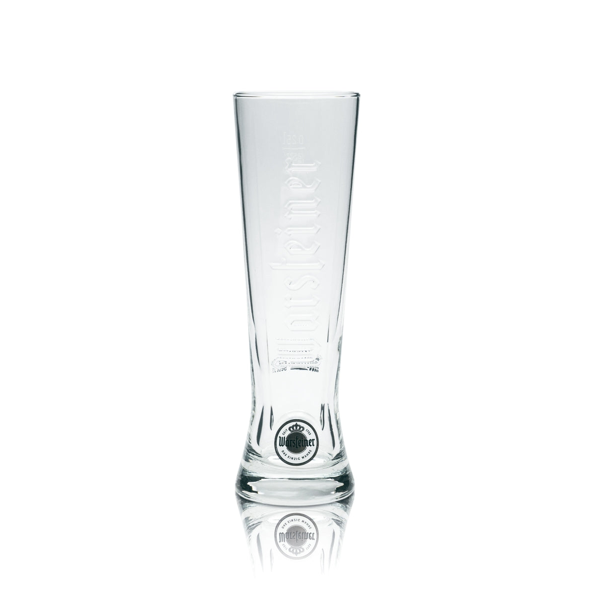 6x Warsteiner Beer Glass 0.25l Premium Cup Relief Pils Tulip Glasses Trophy Beer – View 2