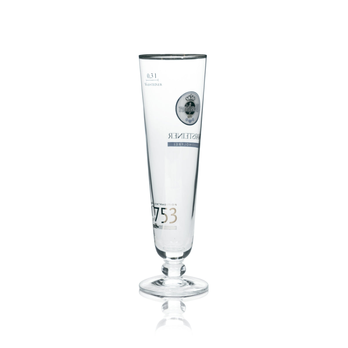 6x Warsteiner Beer Glass 0.3l Exclusive Tulip Non-Alcoholic Glasses Pilsner Trophy Gastro – View 4