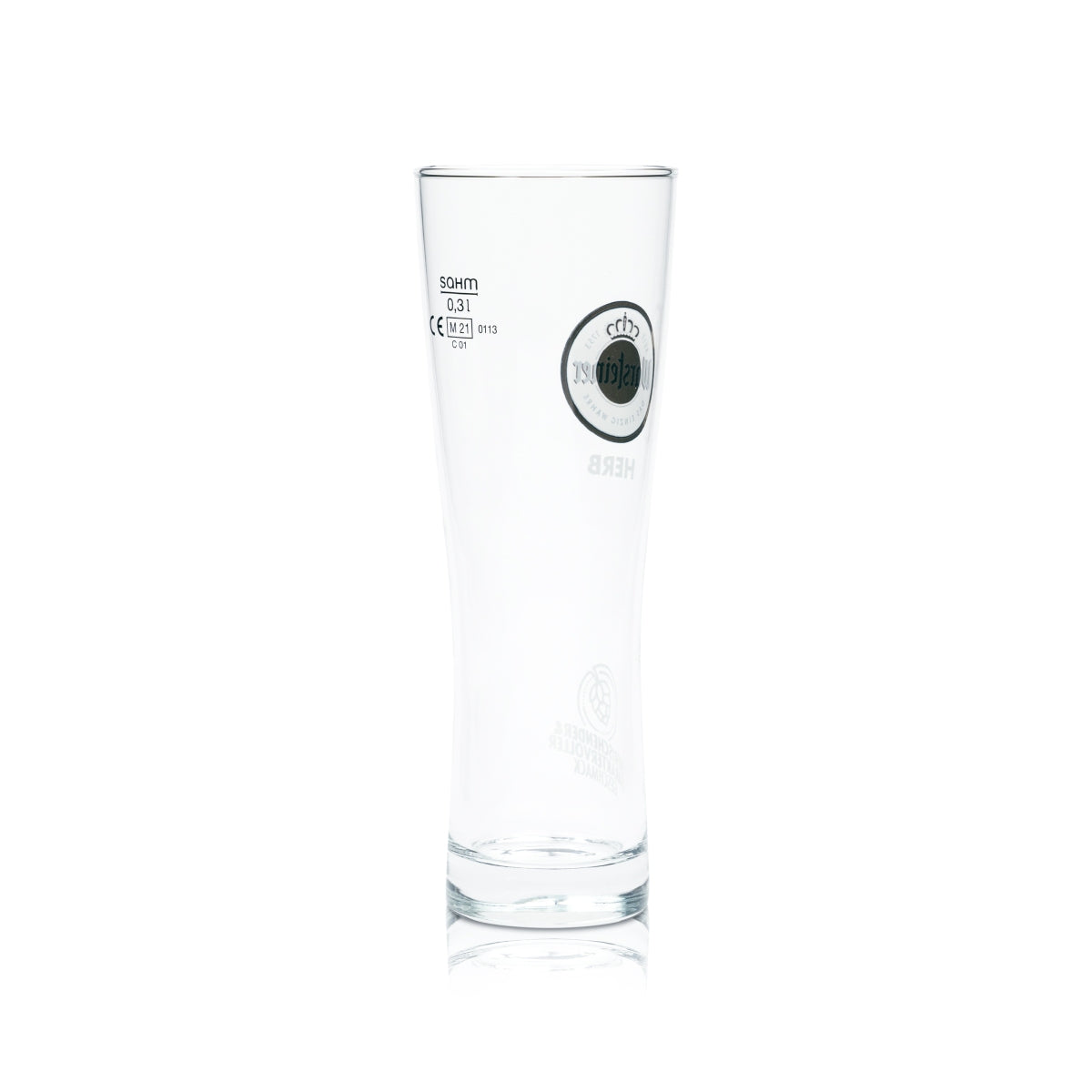 6x Warsteiner Beer Glass 0.3l Herb Cup Tumblers Tulip Goblet Brewery Beer – View 3