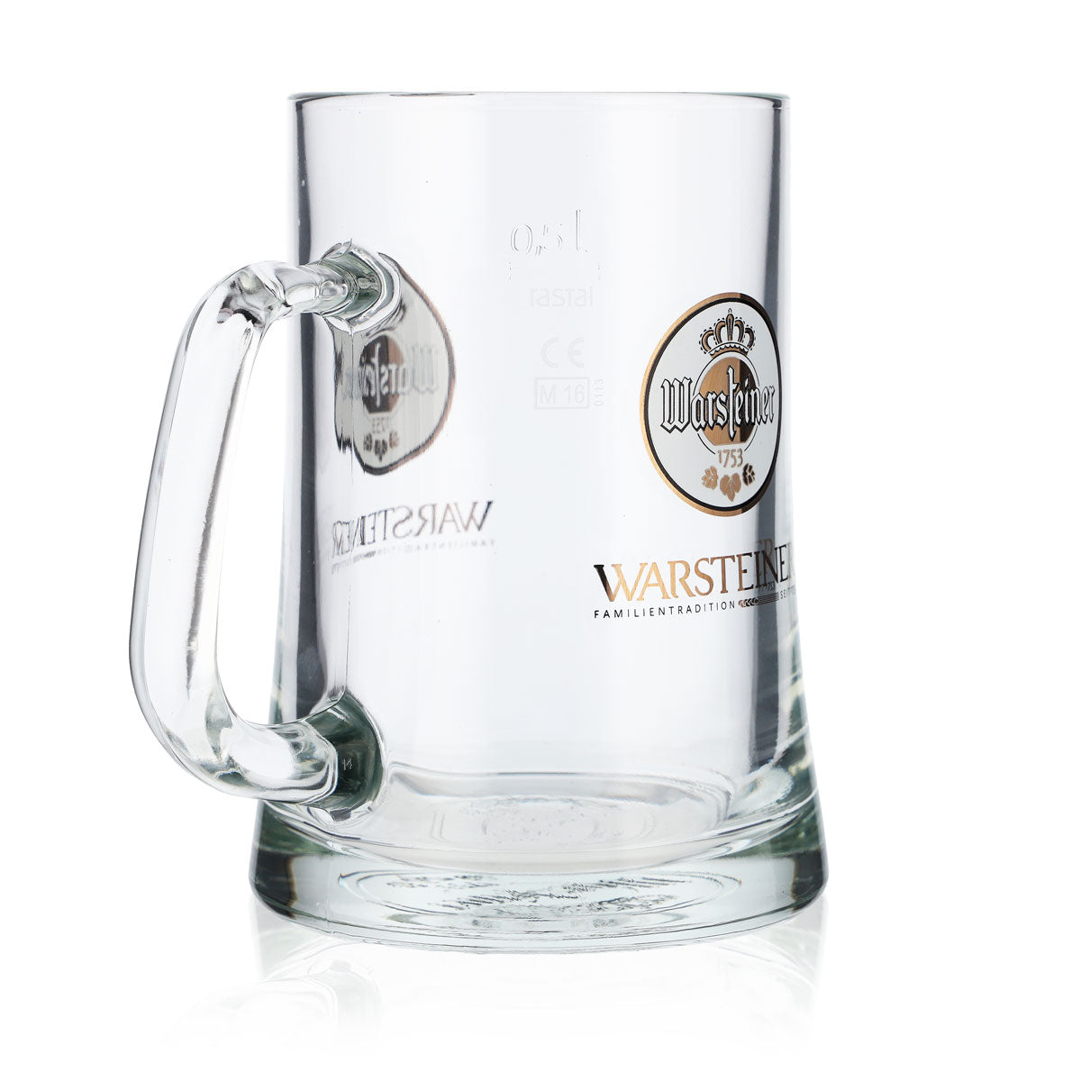 6x Warsteiner beer glass 0.5l beer mug beer mugs beer tankards – View 6