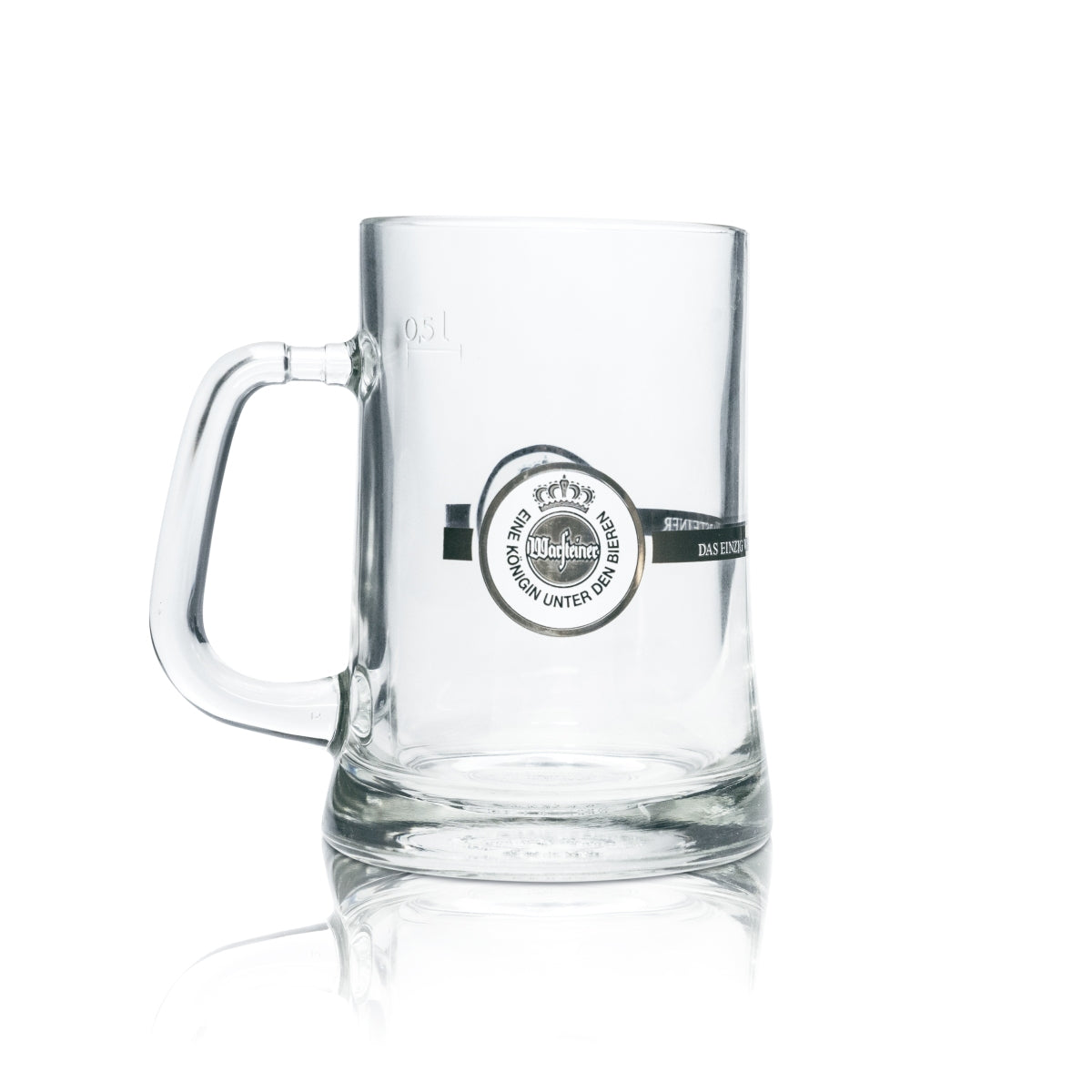 6x Warsteiner beer glass 0.5l mug tankard glasses catering brewery brew beer – View 5