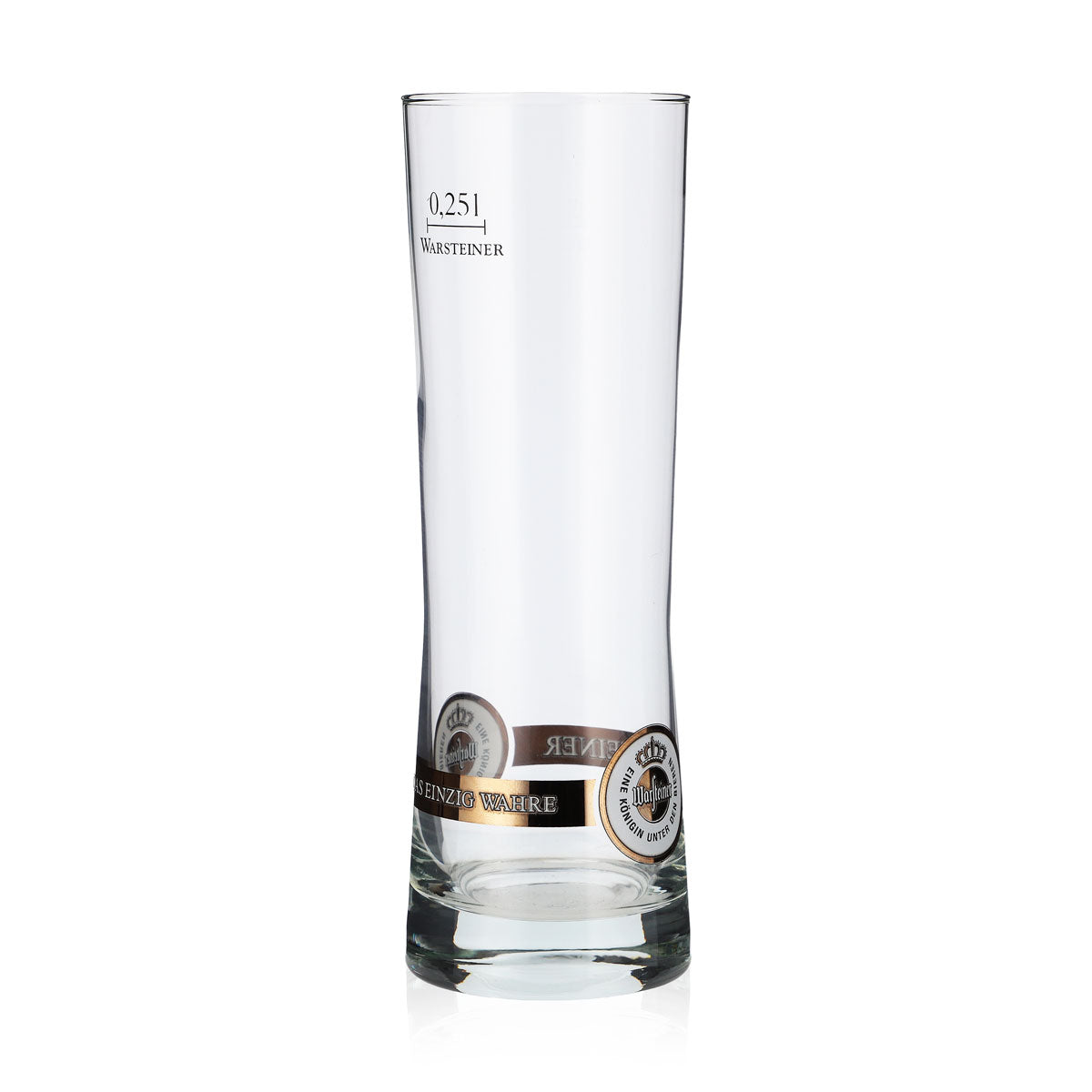6x Warsteiner beer glasses, 0.25 l, mug, logo on bottom, Rastal Fresh – View 3
