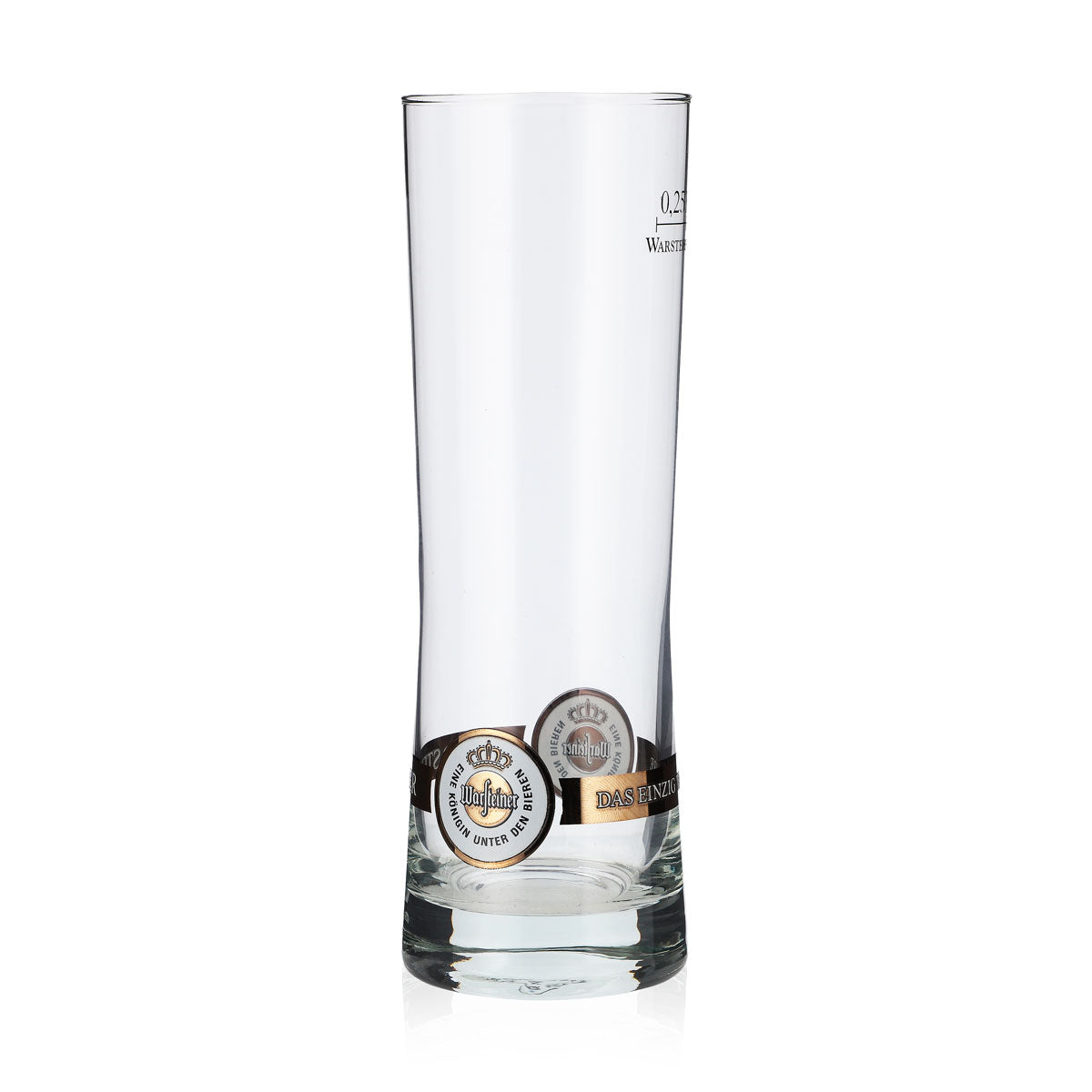 6x Warsteiner beer glasses, 0.25 l, mug, logo on bottom, Rastal Fresh – View 4