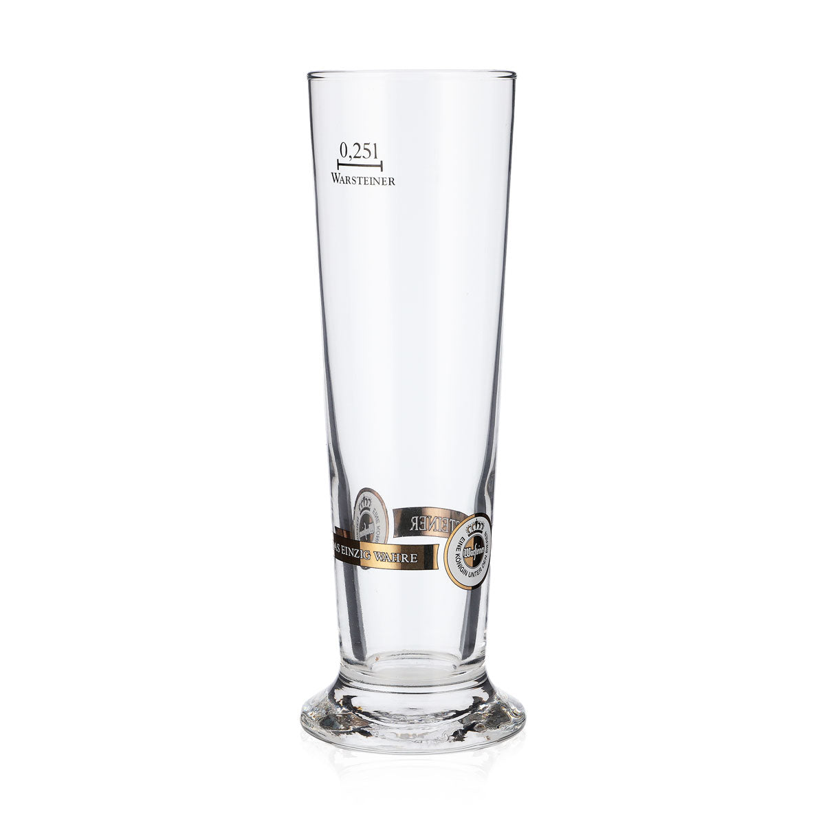 6x Warsteiner beer glasses, 0.25 l mug/glass with logo at the bottom, Rastal – View 3
