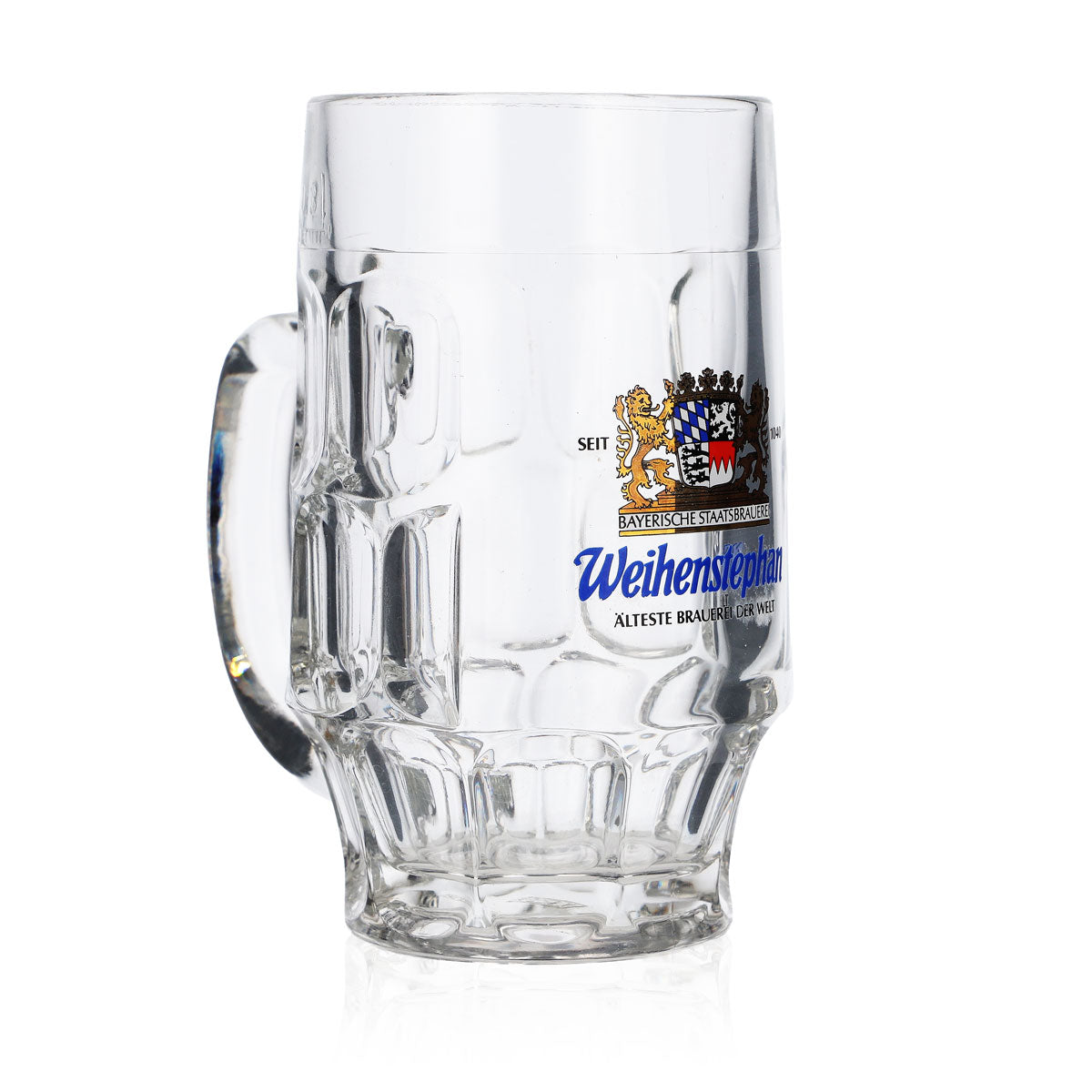 6x Weihenstephan beer glass, glass mug, beer mug, 0.3 l mug, Rastal – View 3