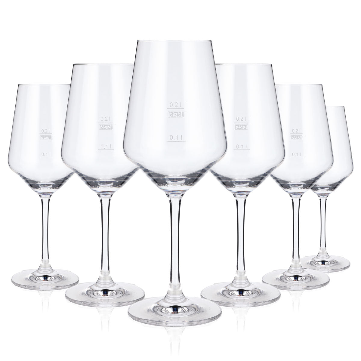 6x Wine Glass 0.2l Wine Glasses Wine Glasses Rastal Harmonie 35 – View 5