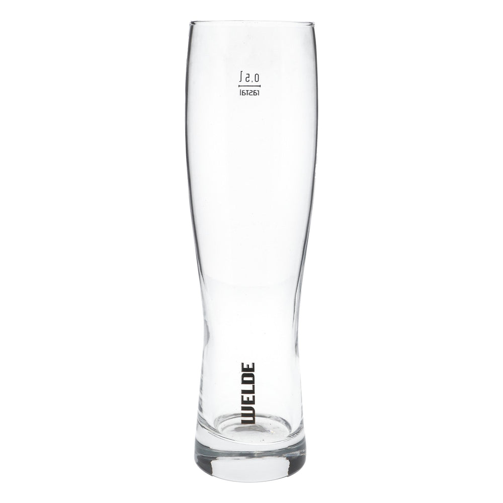 6x Welde glass 0.5l wheat beer glass Hefeweizen beer glasses set Braumanufaktur goblet