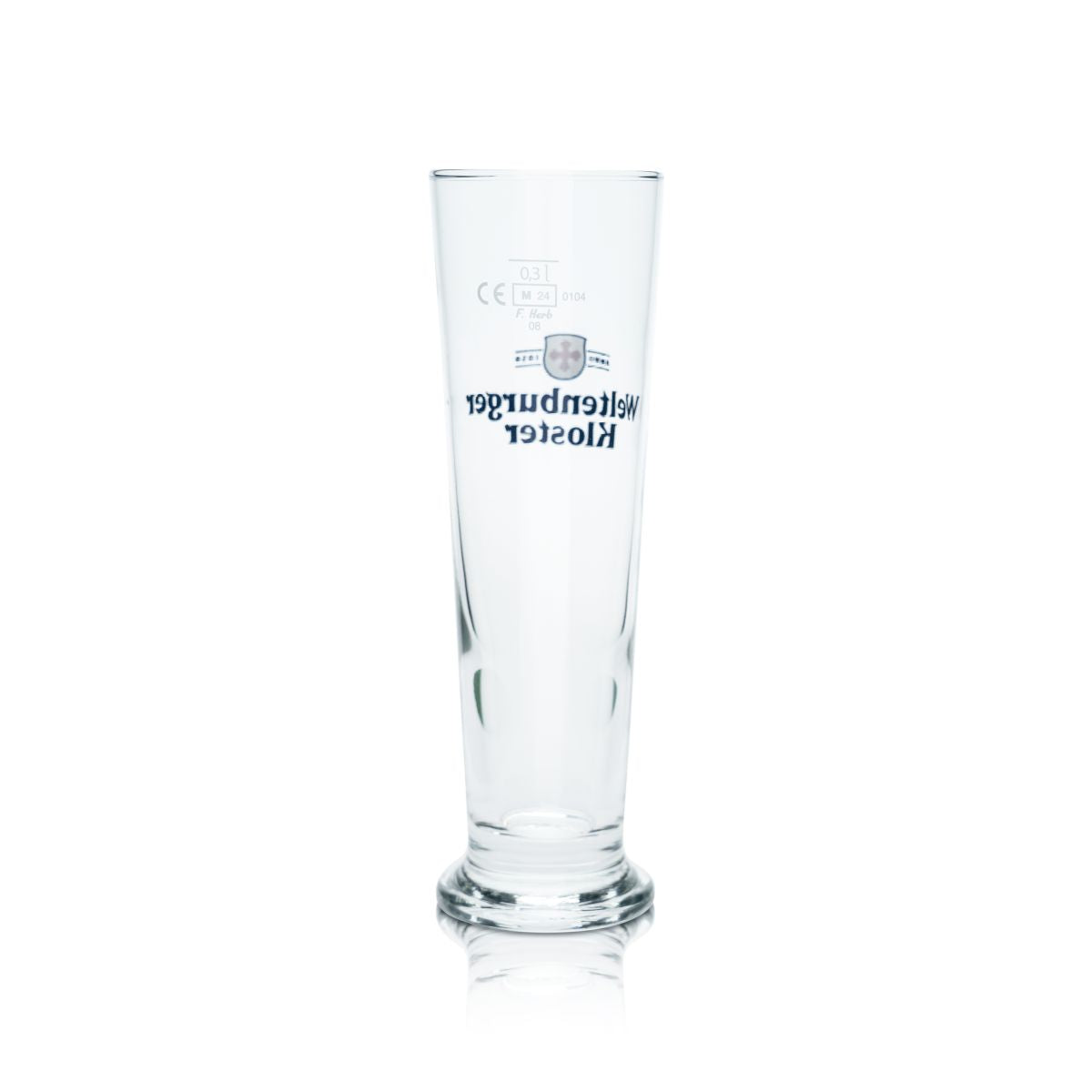 6x Weltenburger Kloster beer glass 0.3l Willi mug goblet glass set brewery – View 3