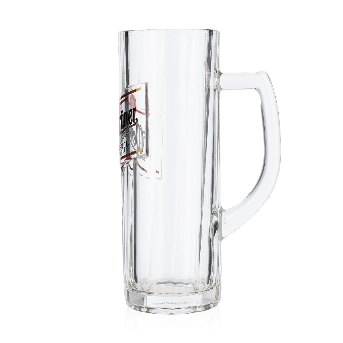 6x Wernesgrüner beer glass 0.3l mug with striped relief and new logo Rastal – View 6