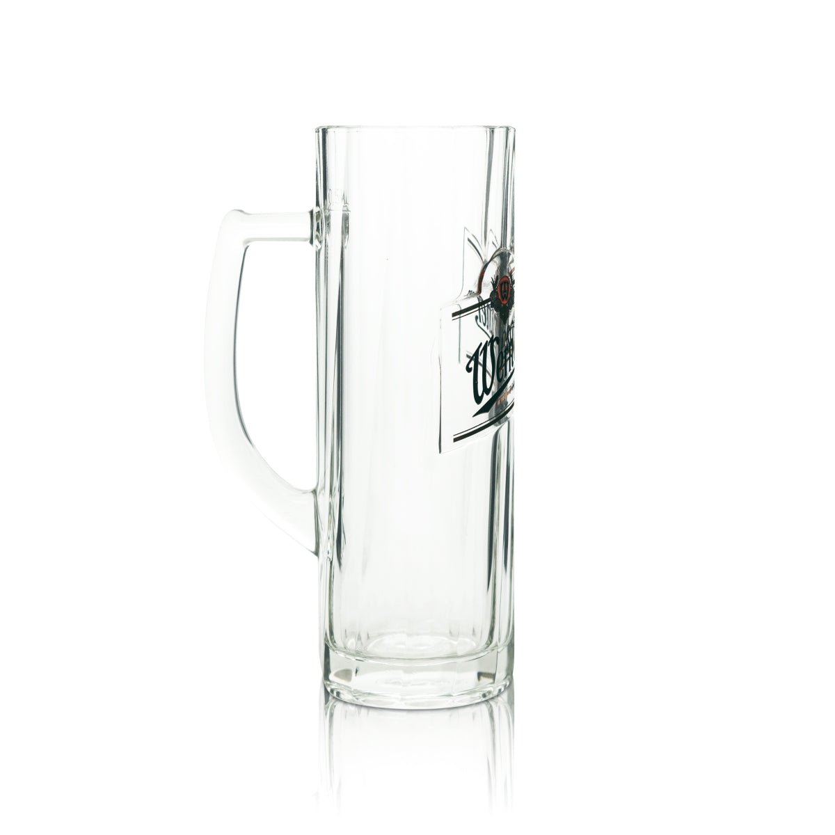 6x Wernesgrüner beer glass 0.5l mug Rastal Seidel handle glasses mugs Beer Bar – View 3