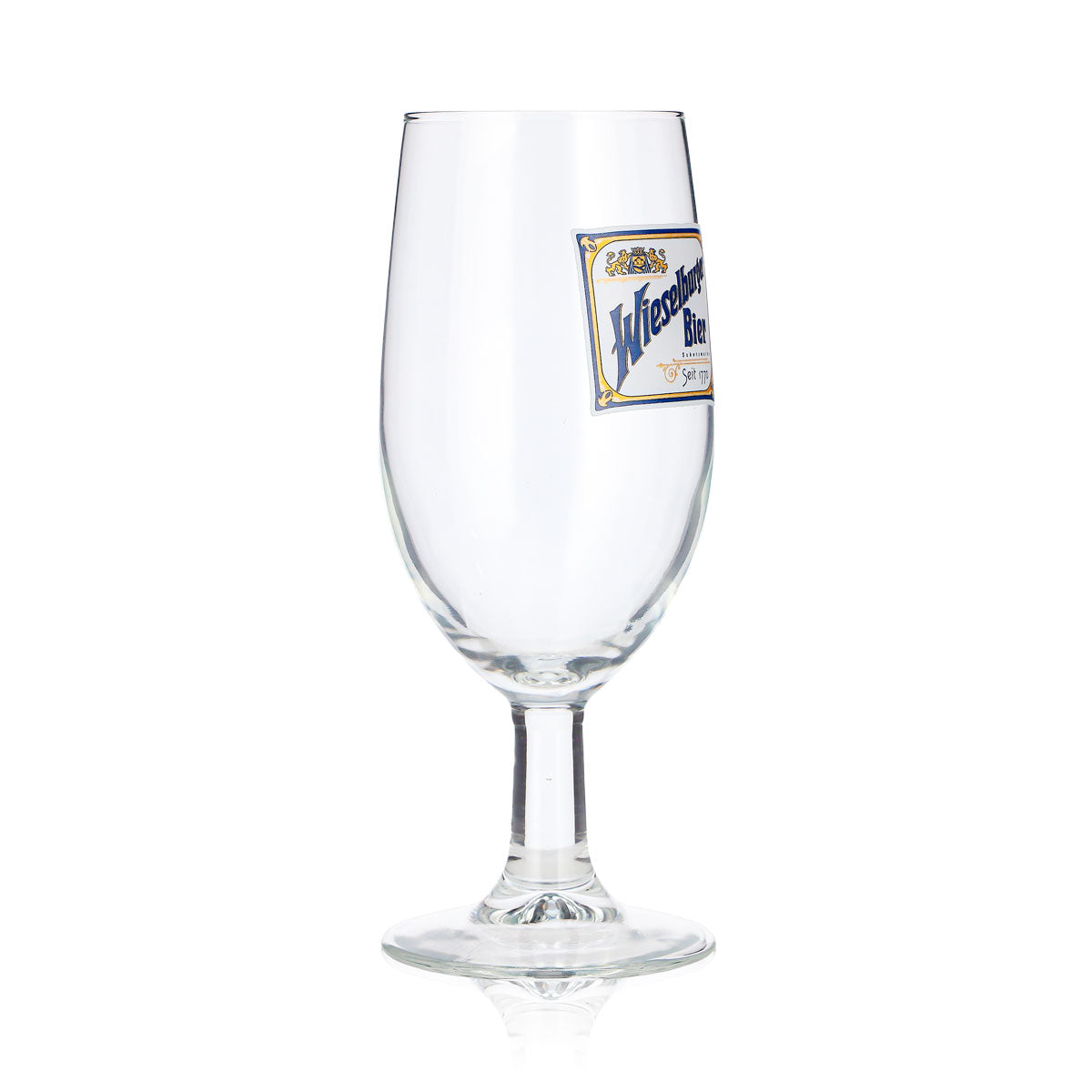 6 Wieselburger Beer Glasses, 0.25 L, Goblet-Style, "Since 1770" Trademark (Set of 6) – View 3
