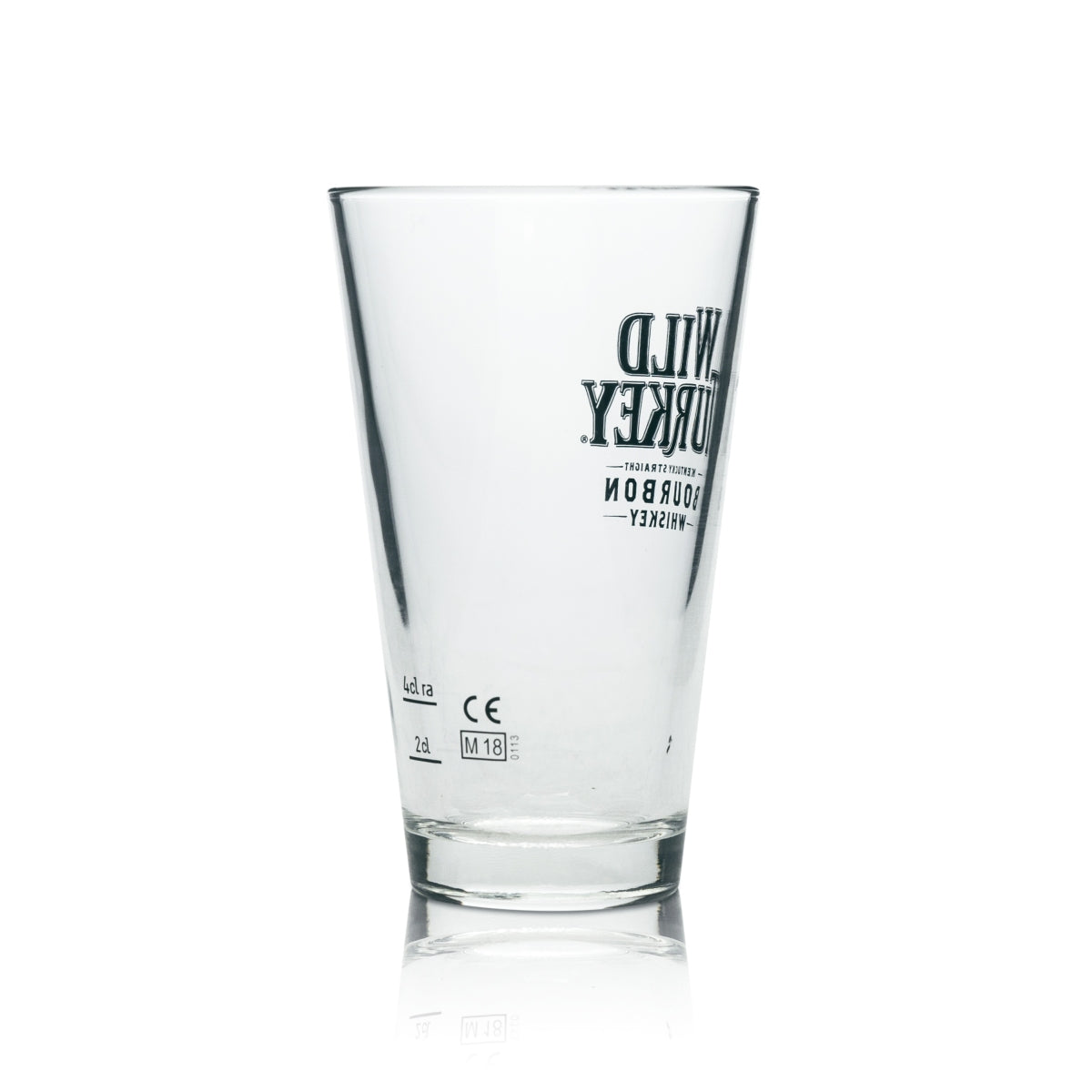 6x Wild Turkey Whiskey Glass Long Drink 250ml Cocktail Glasses Bourbon Tasting Oak – View 4