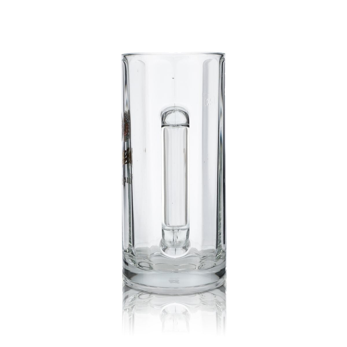 6x Wittinger beer glass 0.5l Glasses Relief mug Beer mug Logo Blue Seidel – View 4