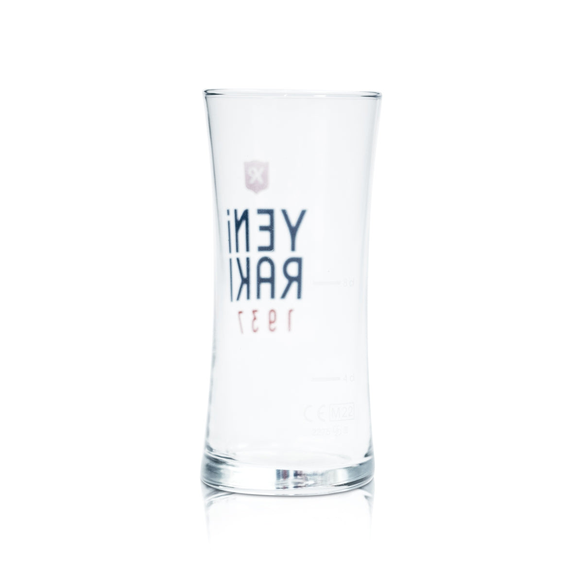 6x Yeni Raki Glass 0.18l Long Drink Glasses 1937 Turkey Anise Calibrated Gastro – View 3