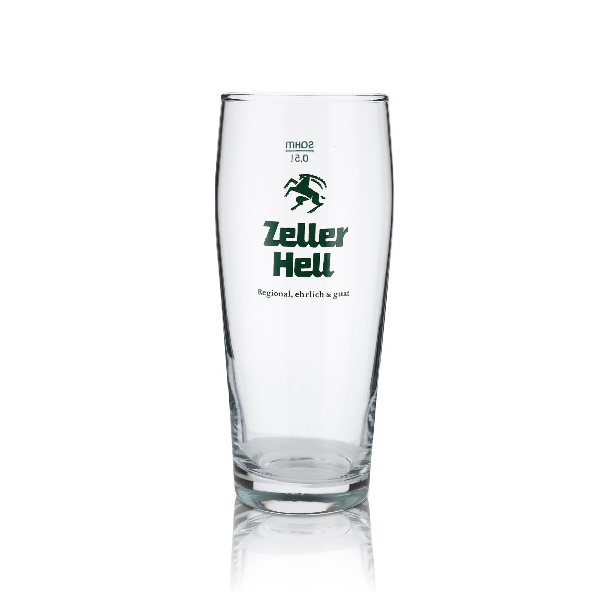 6x Zeller glass 0,5l light beer glass Willi mug glasses set brewery gastro – View 2