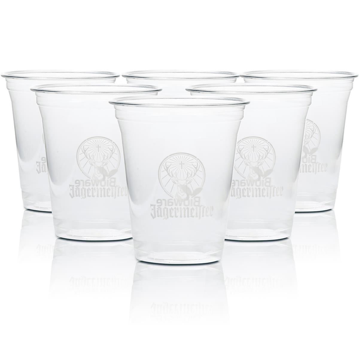 70x Jägermeister liqueur cups, disposable, organic, 300 ml