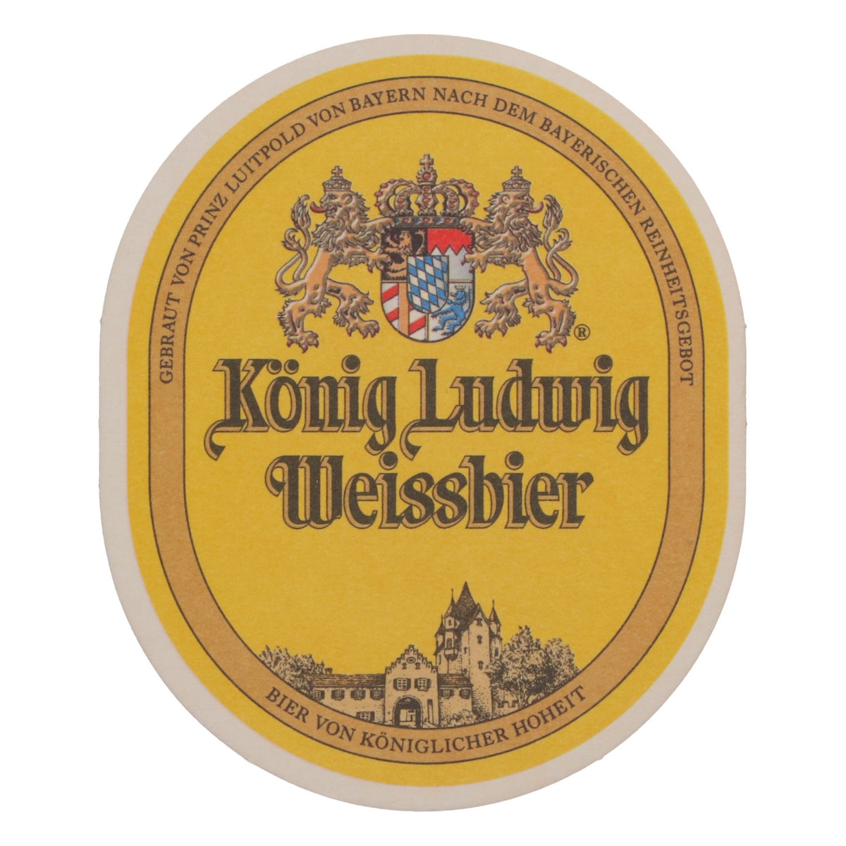 70x King Ludwig Beer Coasters, Oval Shape, WBA World Beer Awards Collectible – View 3