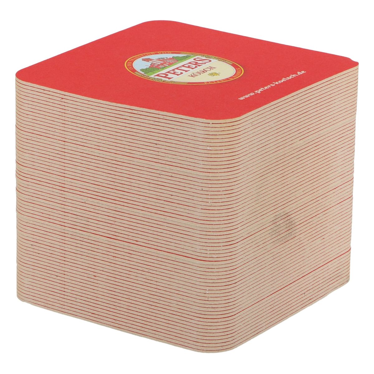 70x Peters Kölsch beer coasters 9.5x9.5cm drip protection catering accessories – View 3