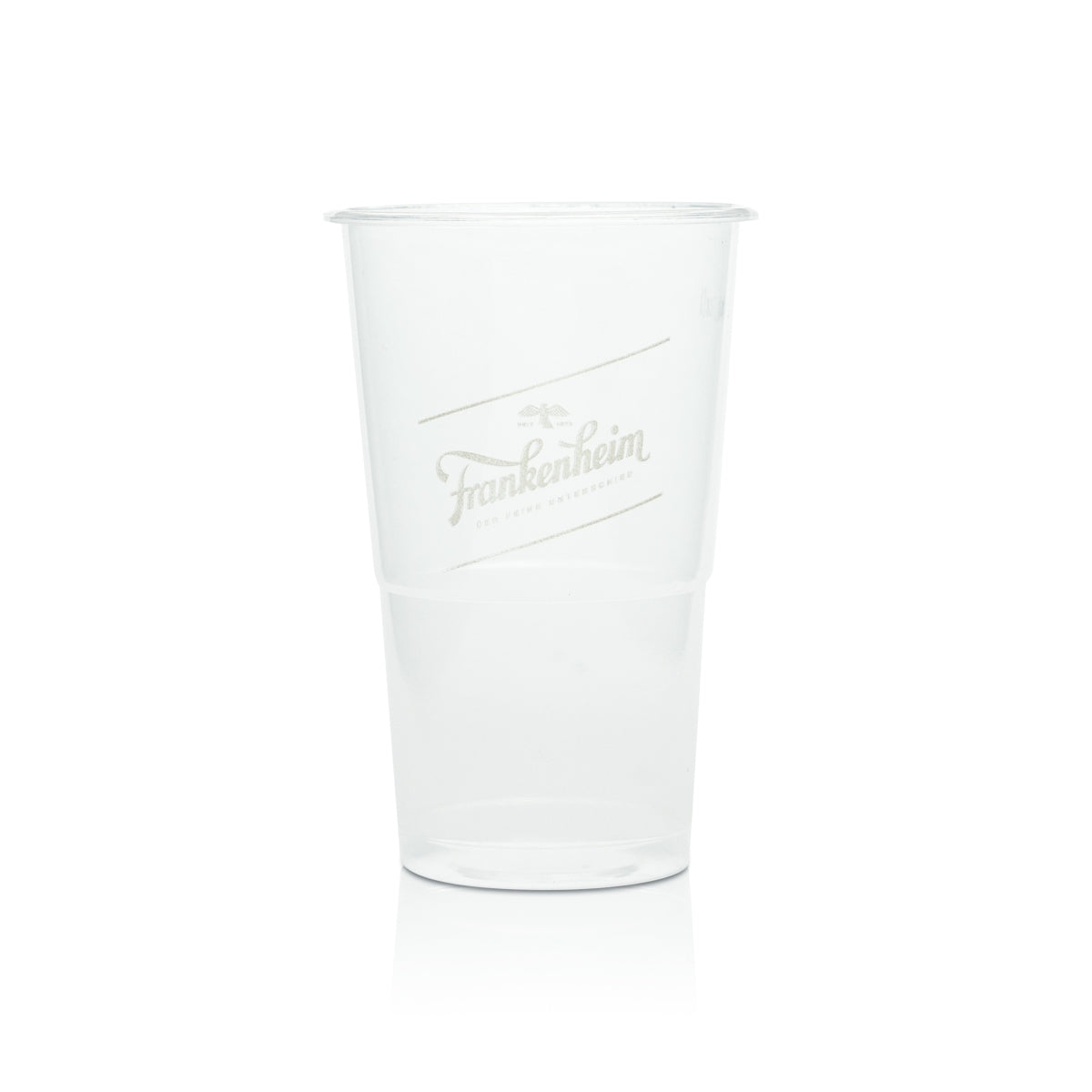 74x Frankenheim Beer Disposable Cups 0.3l Festival Glass Plastic Cup – View 2