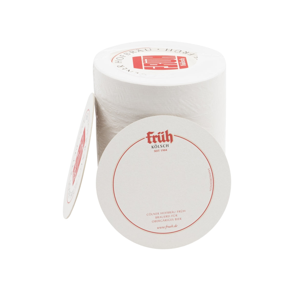 75x Früh Kölsch beer coasters, beer mats, beer covers, drip protection, catering – View 3