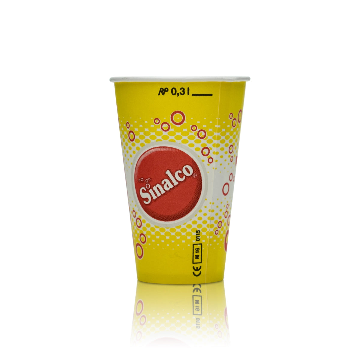 75x Sinalco cardboard cups, 0.3 l, disposable, beer, long drink, soda, glass, party, celebrations – View 4