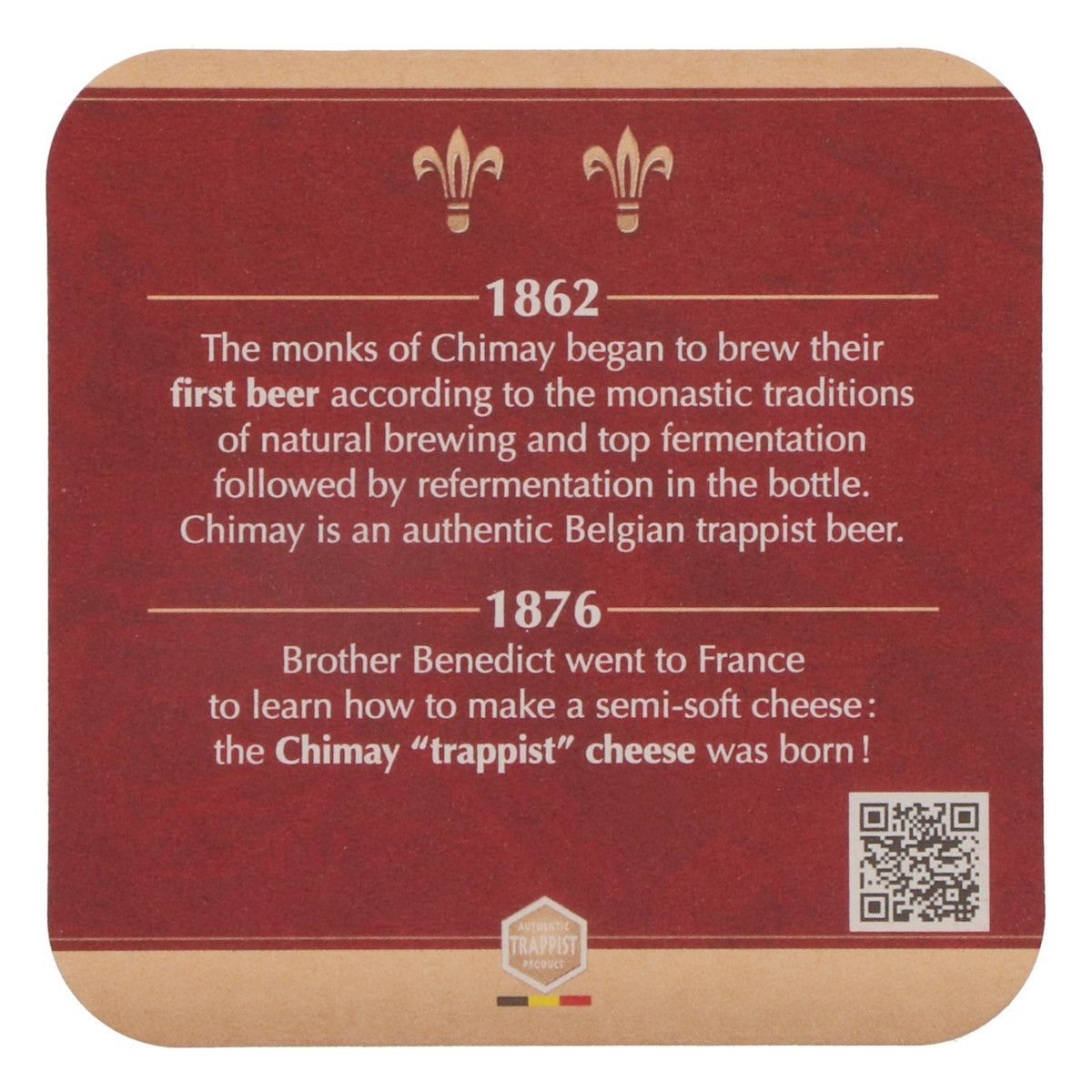 80x Chimay beer coasters, glass coasters, lids, 9x9 cm – View 4