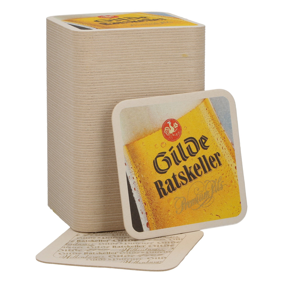 80 Gilde Beer Coasters (Ratskeller)