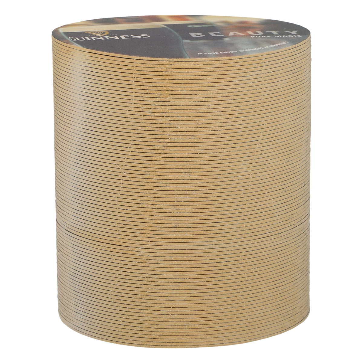 80 Guinness Beer Coasters, 10.5 cm in diameter, "Beauty" – View 2