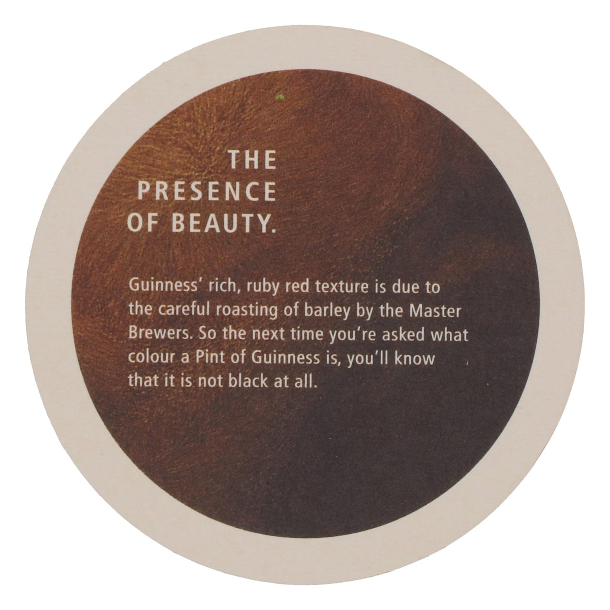 80 Guinness Beer Coasters, 10.5 cm in diameter, "Beauty" – View 4