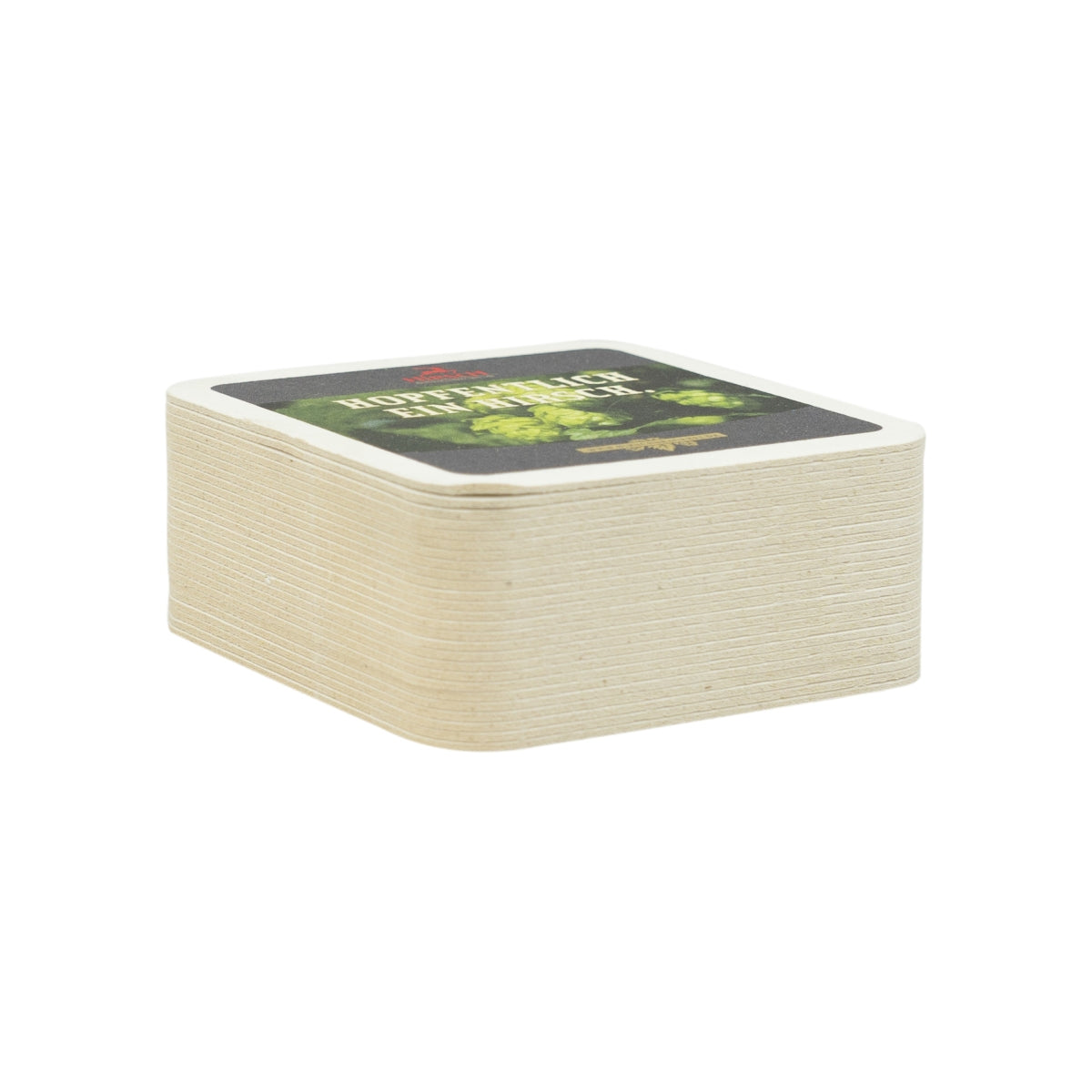 80x Hirschbräu beer coasters, 10x10cm, glass coasters, glasses, catering glass cups, bar – View 3