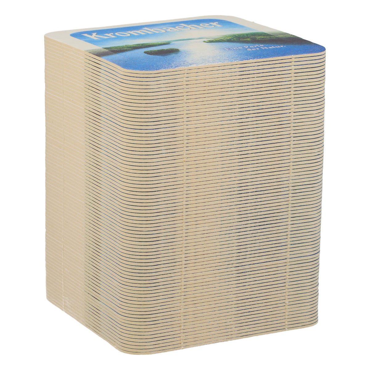 80 Krombacher Beer Coasters, Large Pilsner Glass—A Gem of Nature – View 2