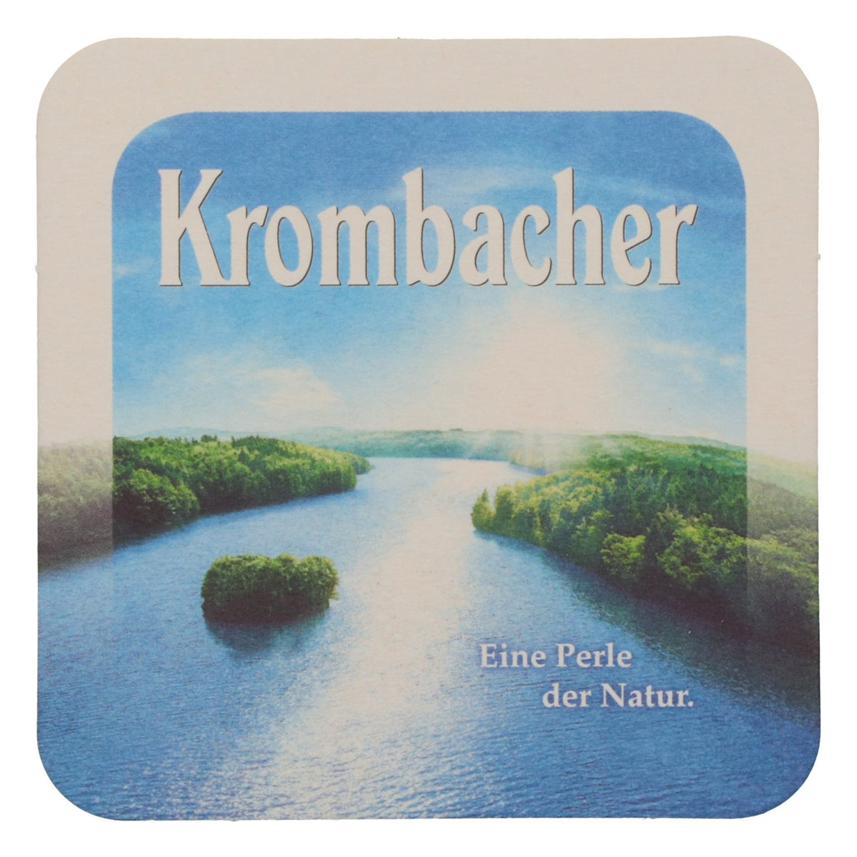 80 Krombacher Beer Coasters, Large Pilsner Glass—A Gem of Nature – View 3