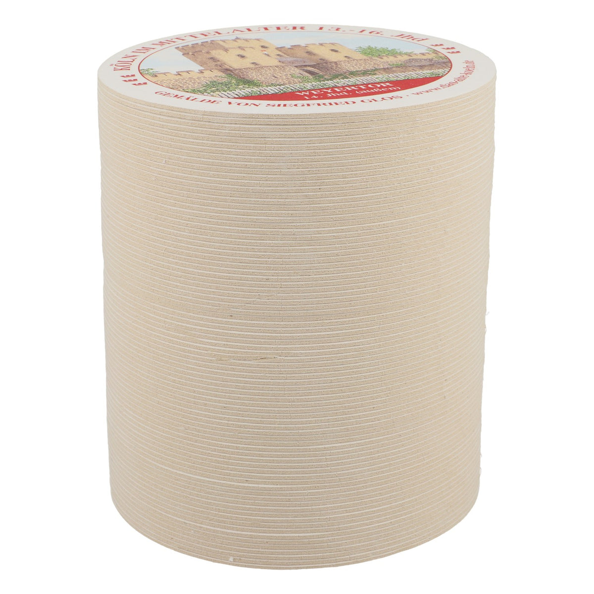 80x Reissdorf beer coaster "Cologne in the Middle Ages" Weyertor (outside) – View 2
