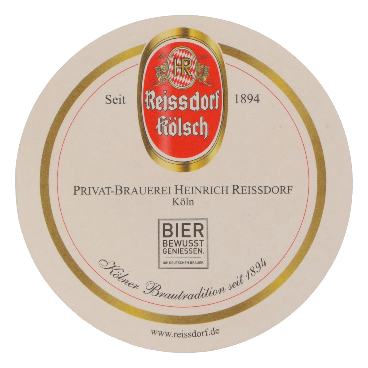 80x Reissdorf beer coaster "Cologne emergency money" 25 pfennig – View 4