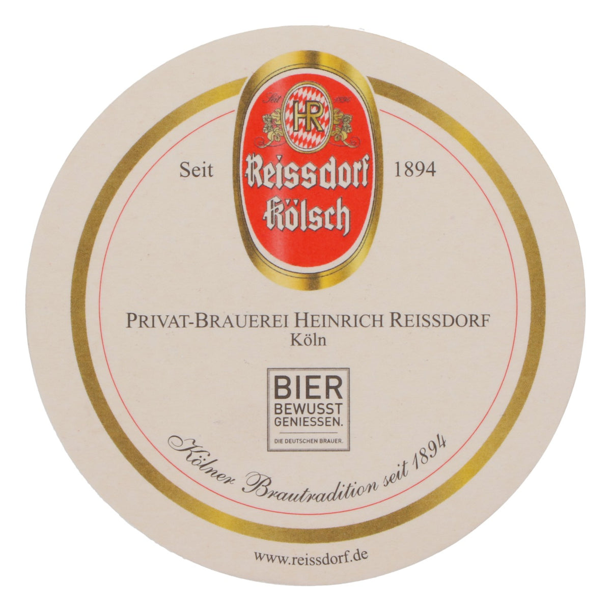 80x Reissdorf beer coaster "Cologne emergency money" 50 pfennig V1 – View 4
