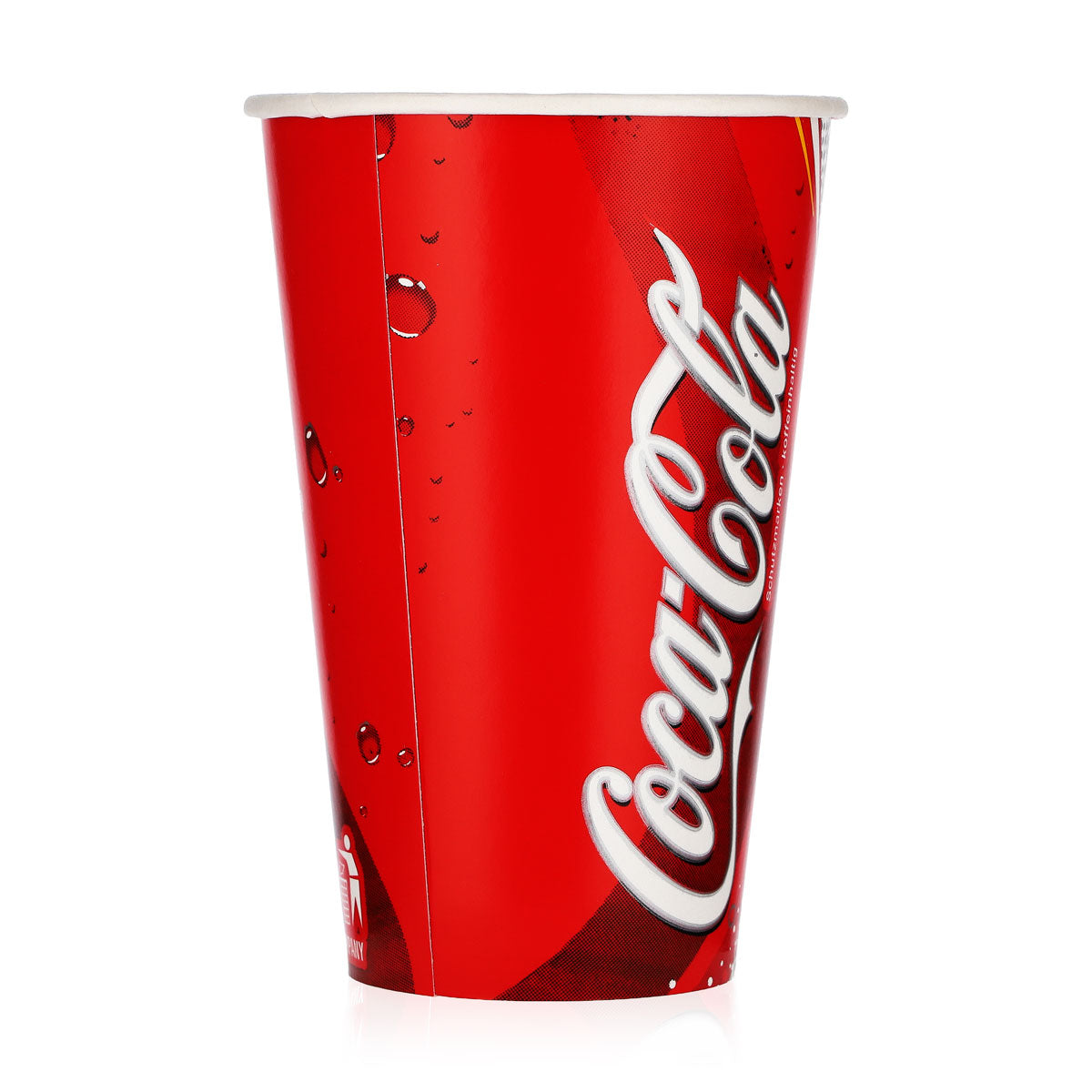 85 Coca-Cola Soft Drink Glass 0.3 L Paper Cups, Disposable (Set of 85) – View 2