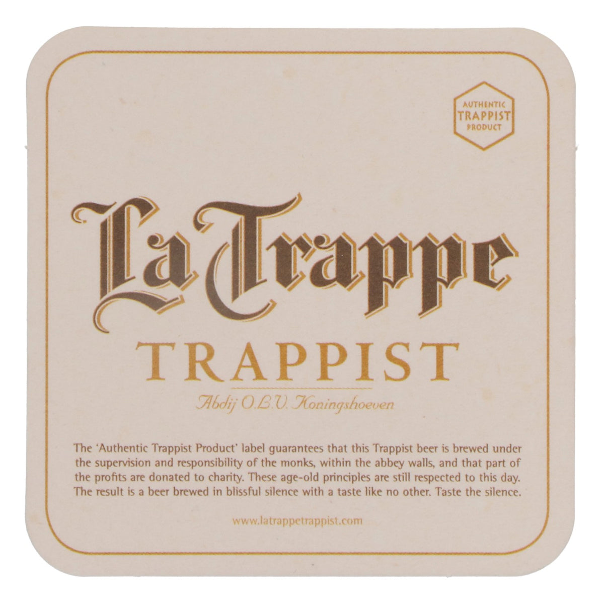 85x La Trappe beer coasters, glass coasters, lids, 9x9 cm – View 3