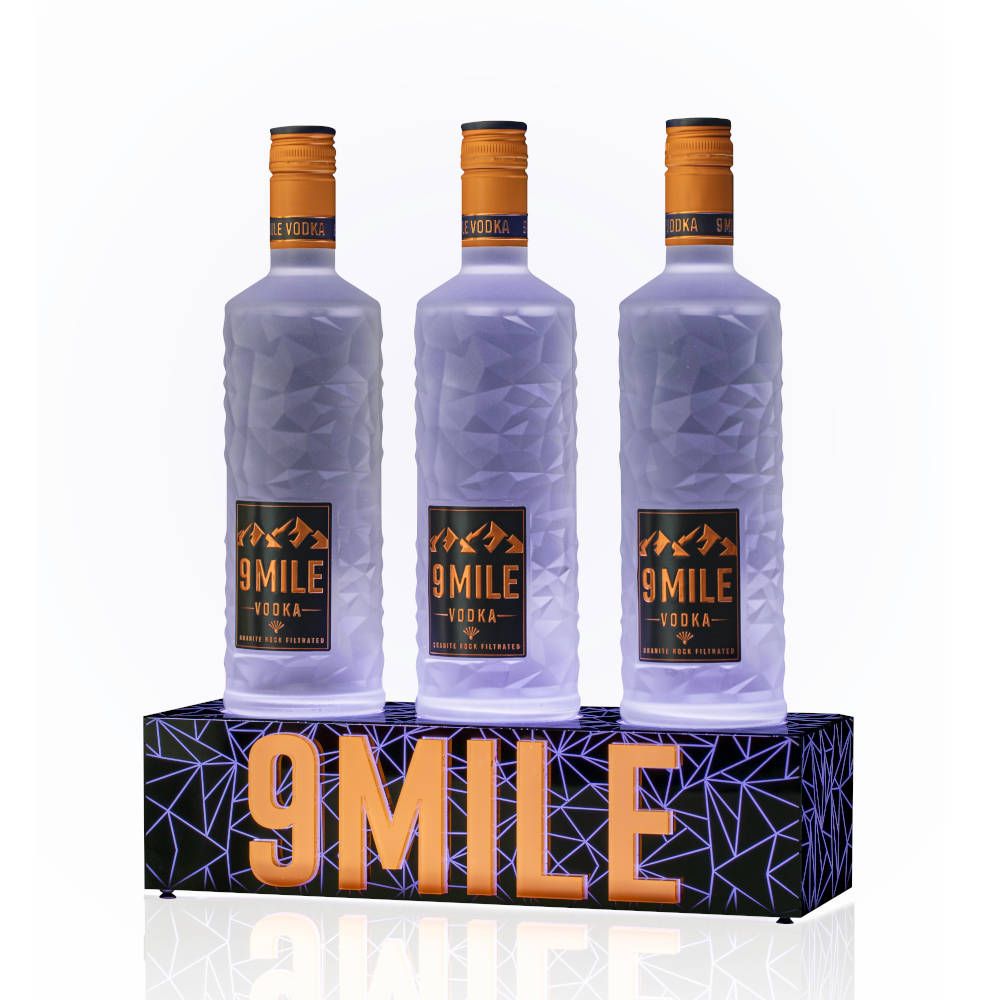 9 Mile Glorifier LED Bottle Glorifier Bottle Display Stand Bar Decoration Show – View 2