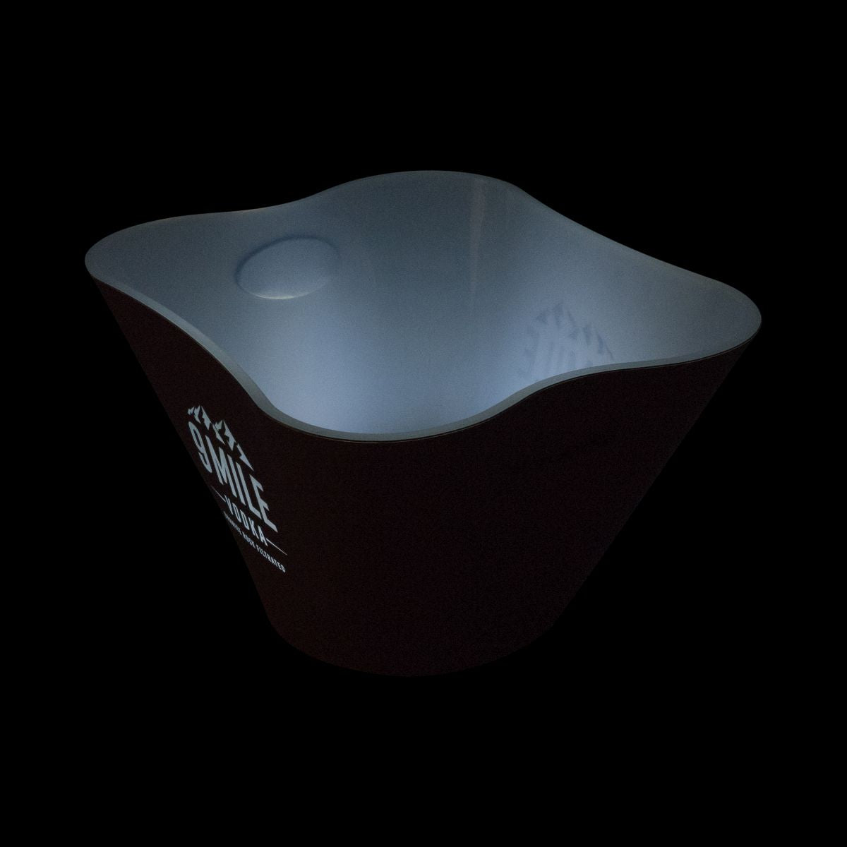 9 Mile cooler Single Square LED bottle cooler Beverage cooler Ice cube box – View 4