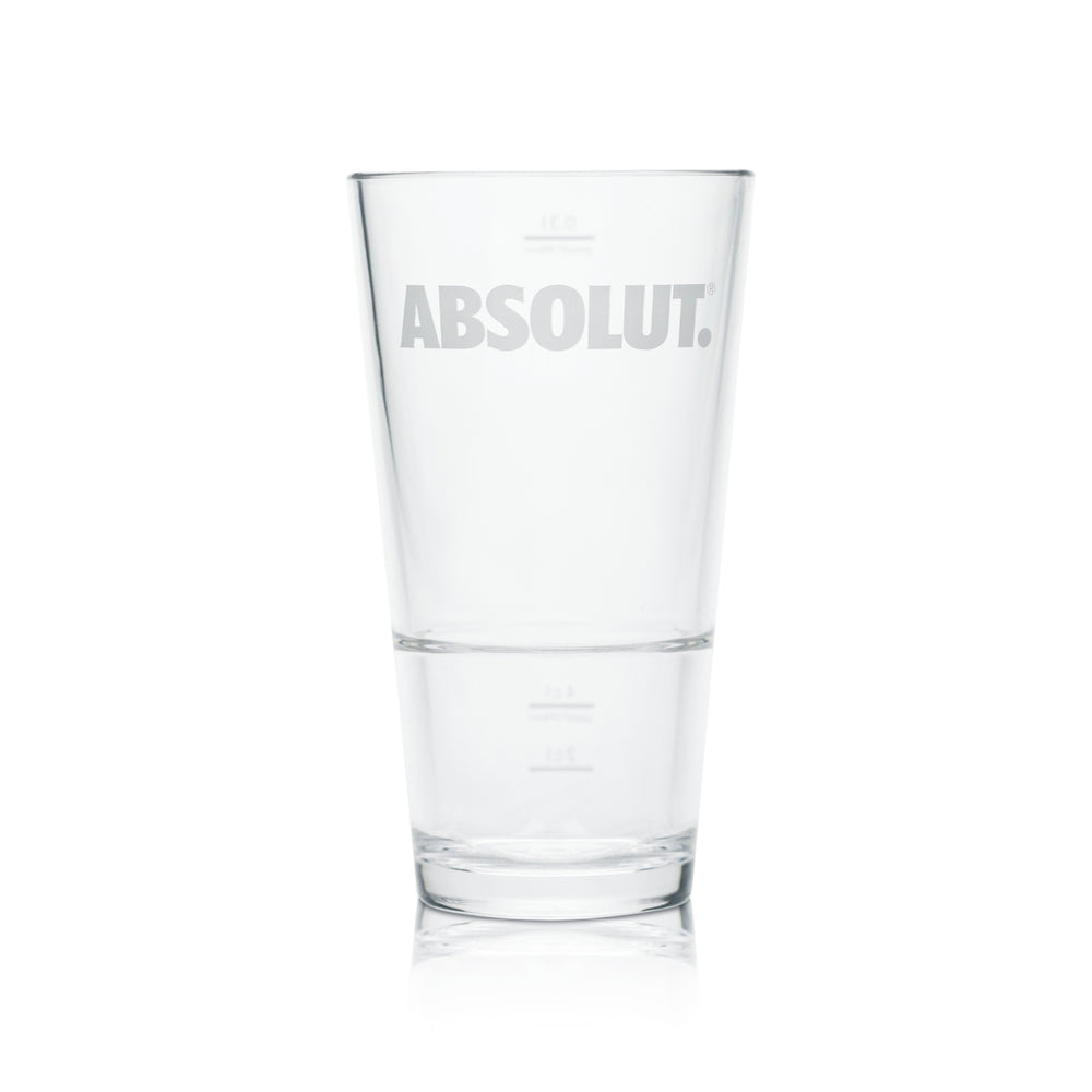 Absolut Beaker Glass 0.3l Plastic Hard Plastic Reusable Glasses Calibrated Catering