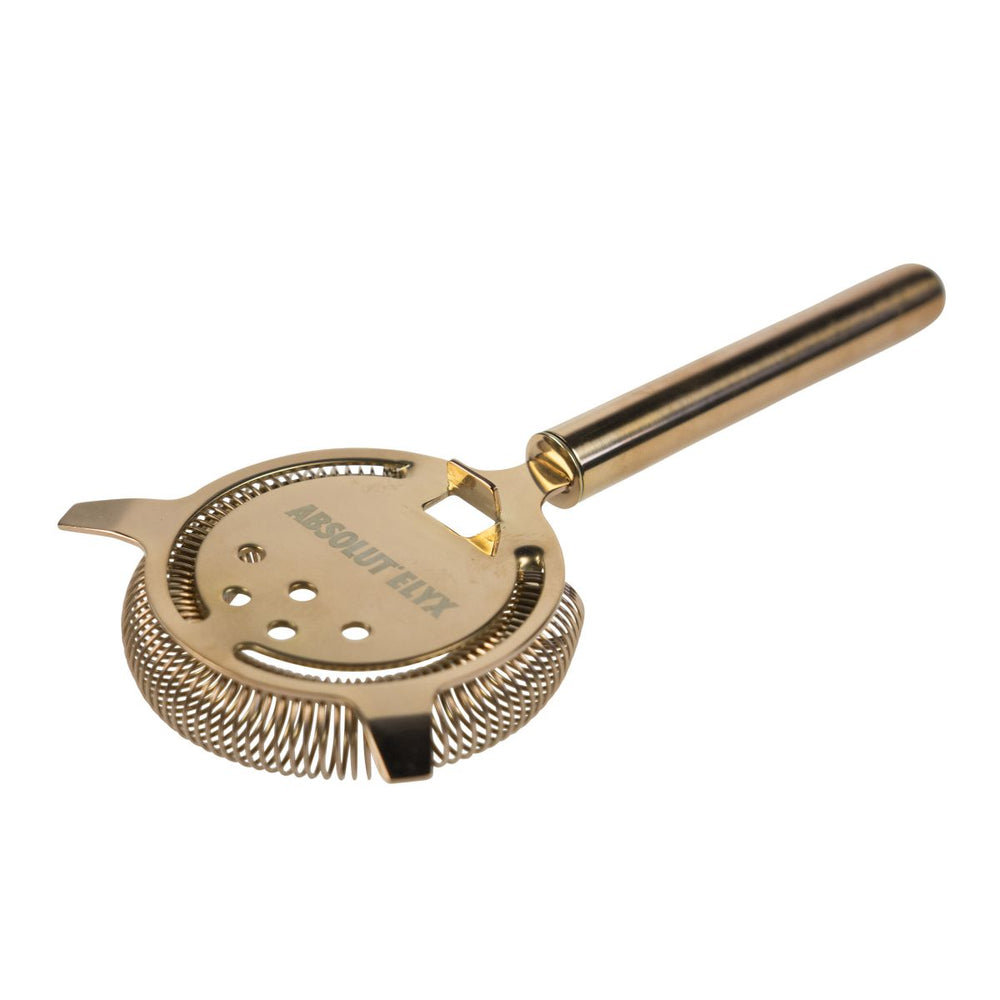 Absolut Elyx Bar Strainer Bronze Bartender Accessories Mixology Cocktails